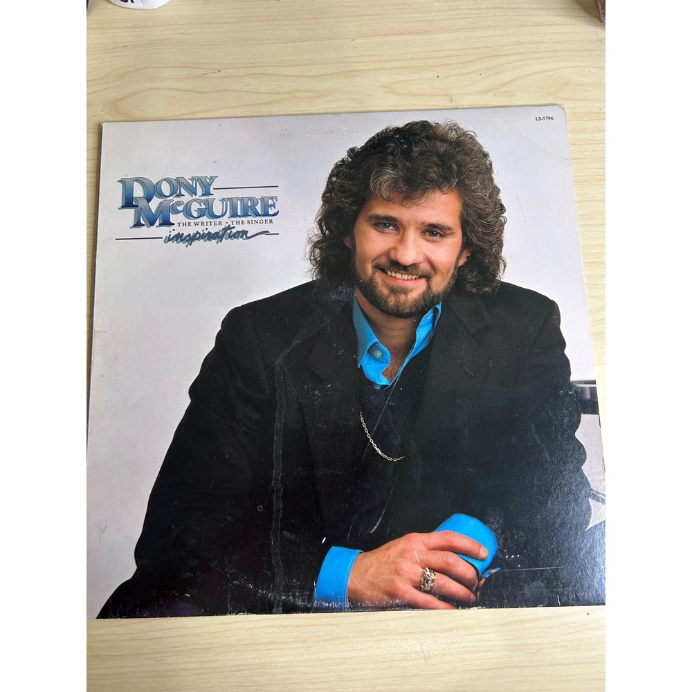 Dony McGuire Inspiration Vinyl LP 1981 Light‎ Records LS-5796 Gospel Christian